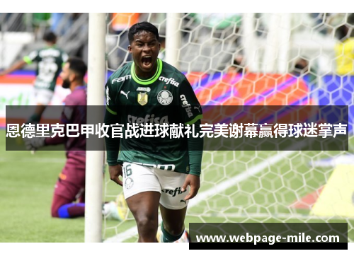 恩德里克巴甲收官战进球献礼完美谢幕赢得球迷掌声 恩德里克巴甲收官战进球献礼完美谢幕赢得球迷掌声